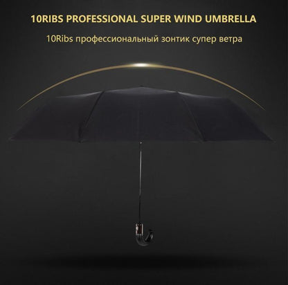 Premium Classic English style Automatic Umbrella Wind Resistant