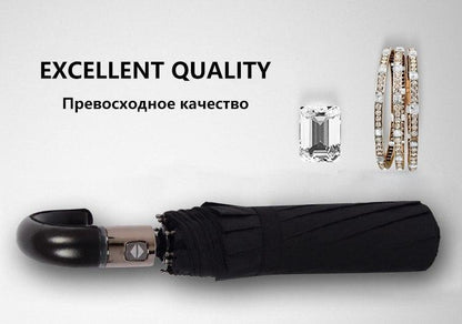 Premium Classic English style Automatic Umbrella Wind Resistant