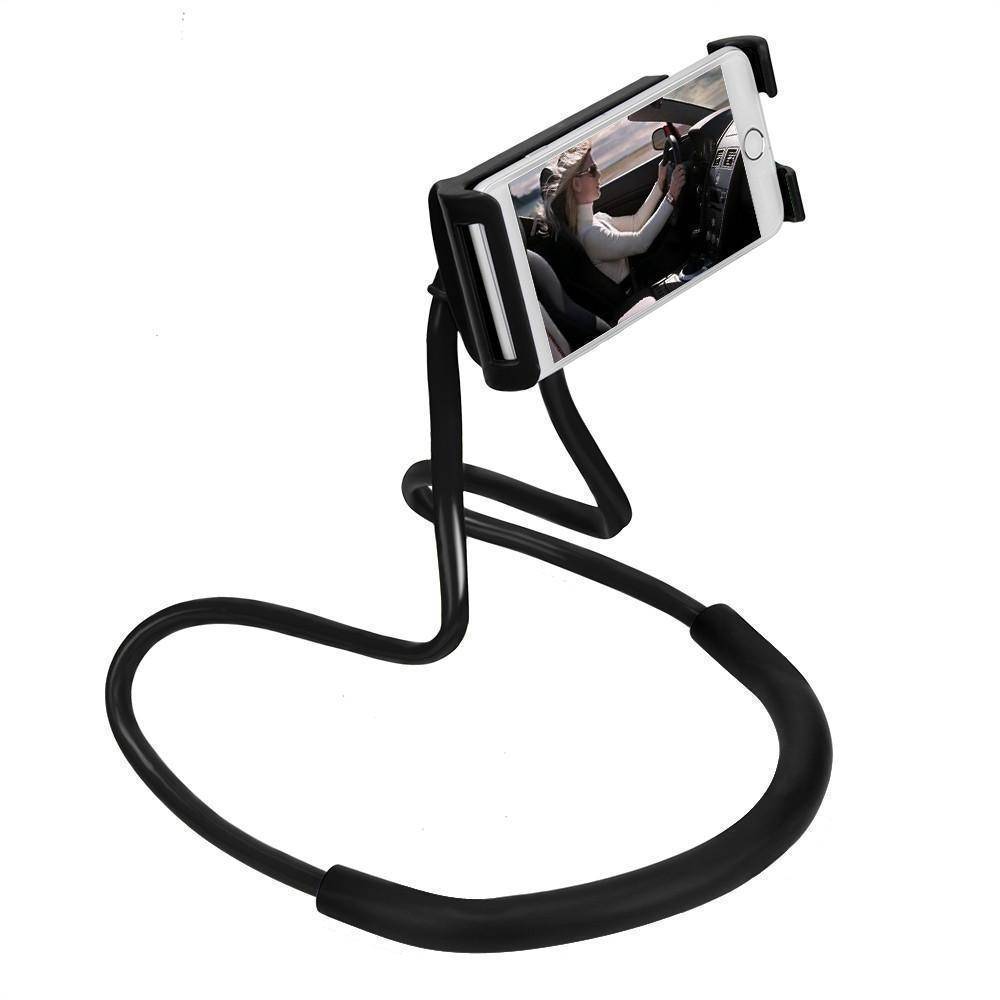 360 Degree Rotation Lazy Bendable Flexible Neck Phone Holder - iPhone  Android