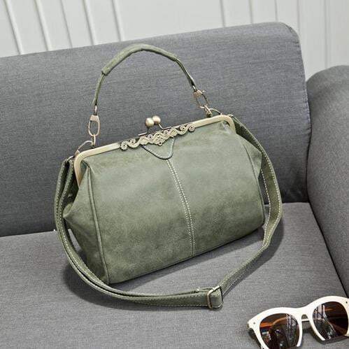 British Vintage Hardware Matte Women Messenger Bags