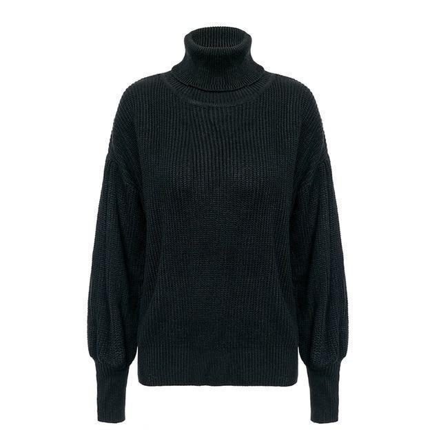 Turtleneck Knitted Sweater