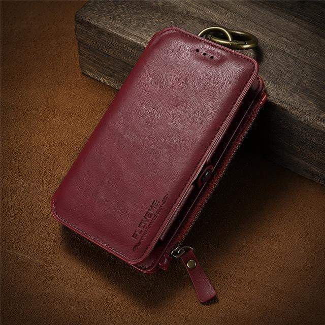 FLOVEME Luxury Retro Phone Case Wallet