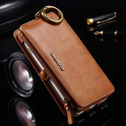 FLOVEME Luxury Retro Phone Case Wallet