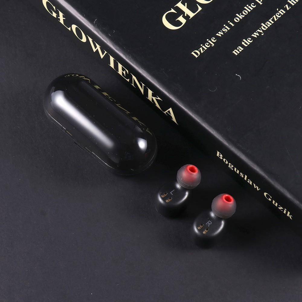 Auto Pairing Wireless Bluetooth 5.0 TWS Noise Cancelling Earbuds with Charging Case
