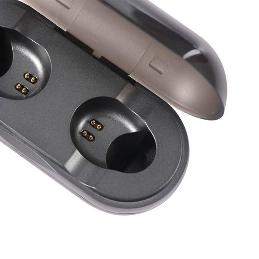 Auto Pairing Wireless Bluetooth 5.0 TWS Noise Cancelling Earbuds with Charging Case