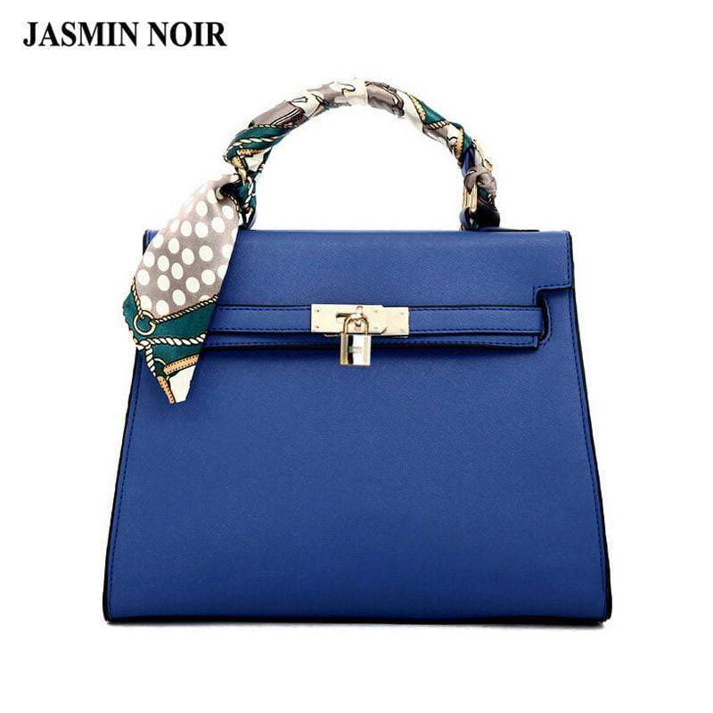 Women Messenger Bags Ladies Tote crossbody bag with scarf lock designer bolsas