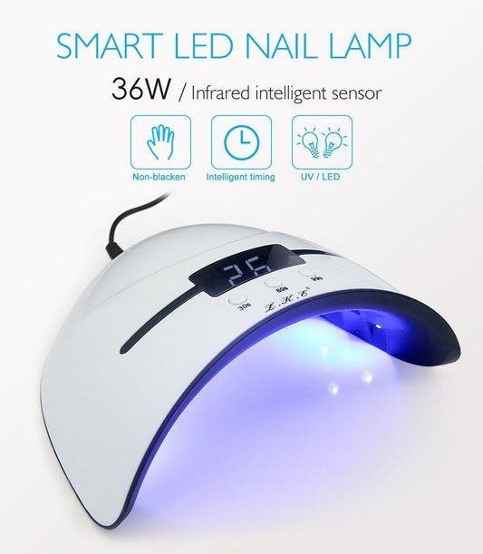 Smart UV Nail Lamp with Automatic Sensor