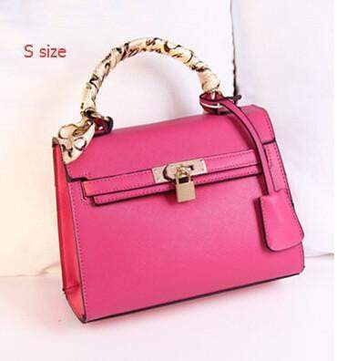 Women Messenger Bags Ladies Tote crossbody bag with scarf lock designer bolsas