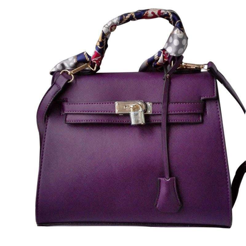 Women Messenger Bags Ladies Tote crossbody bag with scarf lock designer bolsas