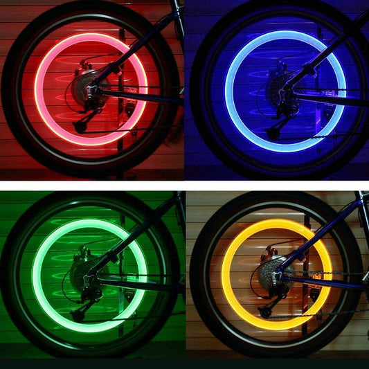 Wheel Valve Cap LED Lights