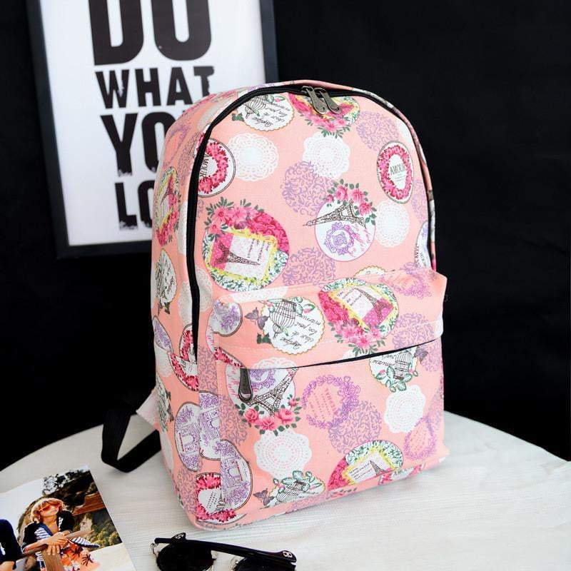 Amazing Canvas Retro Backpage  Backpacks