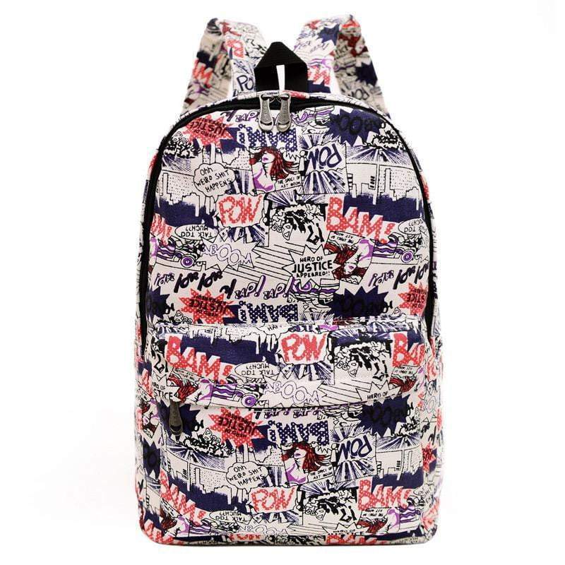 Amazing Canvas Retro Backpage  Backpacks