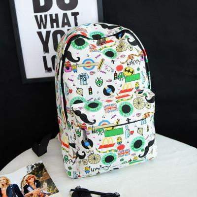 Amazing Canvas Retro Backpage  Backpacks