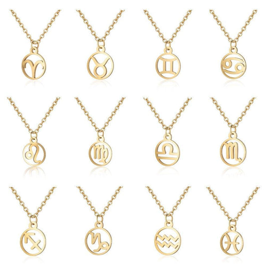 Zodiac Gold Necklace