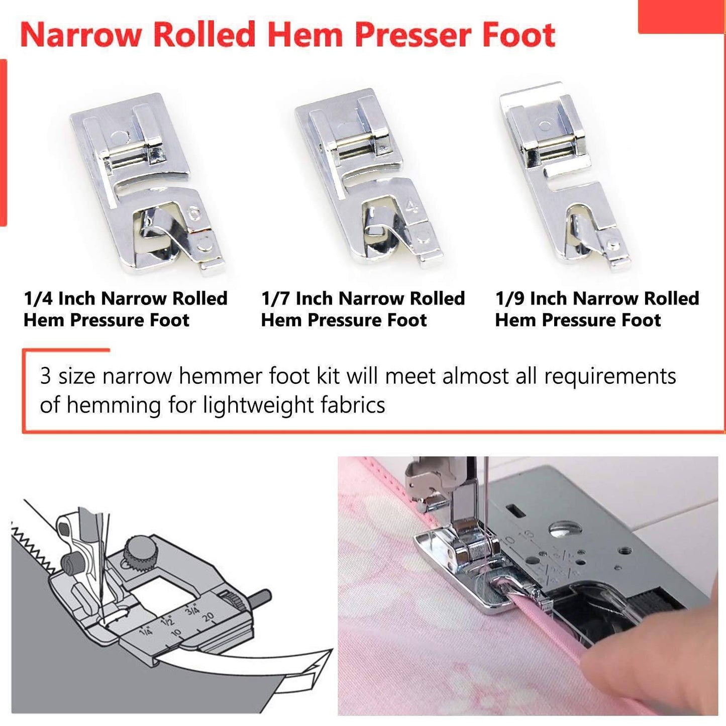 Rolled Hem Sewing Foot