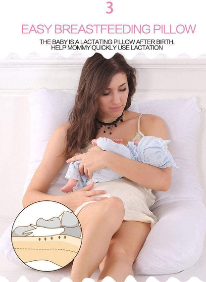 MaxComfort U-Shape Pregnancy Pillow