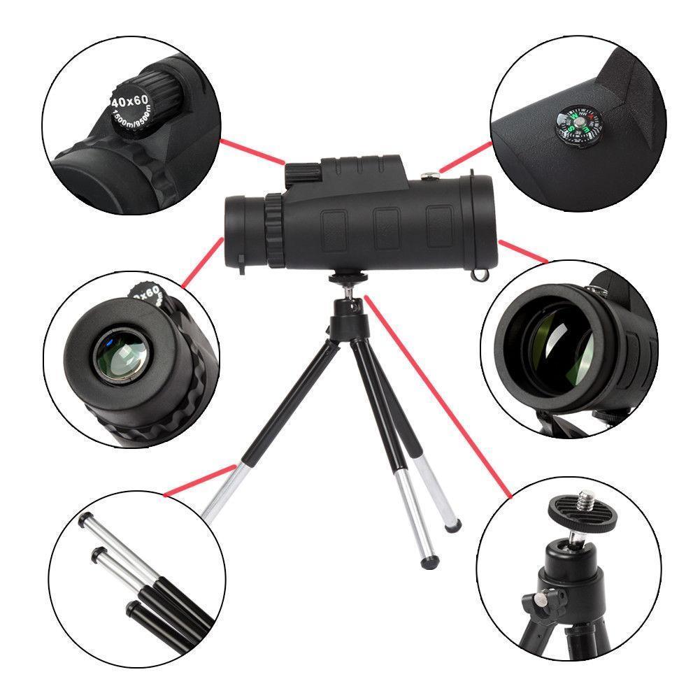 SuperZoom 40x Zoom Telephoto HD Camera Lens for iPhone, Samsung and Android Smartphones