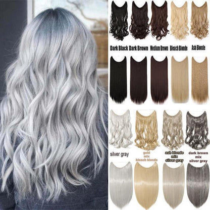 Invisible Halo Hair Extensions Silky Straight Hair