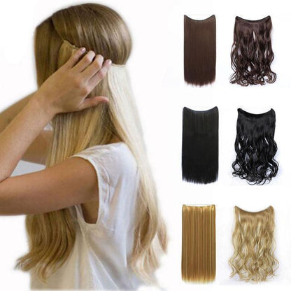 Invisible Halo Hair Extensions Silky Straight Hair