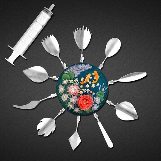 3D Gelatin Floral Art Kit