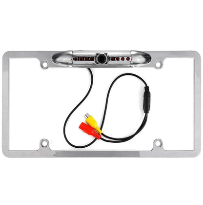 170° Camera License Plate Frame