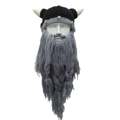 The Legendary Barbarian Beard Beanie - VikingX