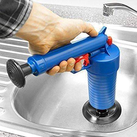 High Pressure Air Drain Blaster - Drain Cleaner Clogged Pipes and Drains