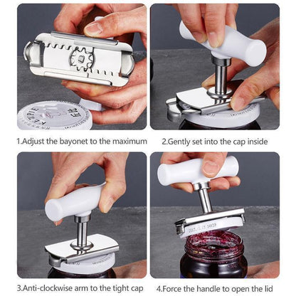 Stainless Steel Jar Opener