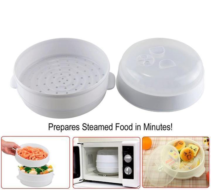 2 Tier Microwave Steamer