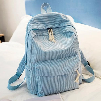 Pastel Corduroy Backpack