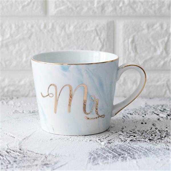 Mr & Mrs Marble Coffee Mugs