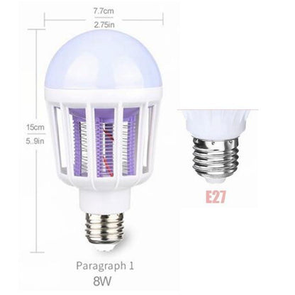 s AC175~220V LED Mosquito Killer Bulb E27/B22 LED Bulb For Home Lighting Bug Zapper Trap Lamp Insect Anti Mosquito Repeller Light