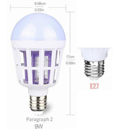 s AC175~220V LED Mosquito Killer Bulb E27/B22 LED Bulb For Home Lighting Bug Zapper Trap Lamp Insect Anti Mosquito Repeller Light