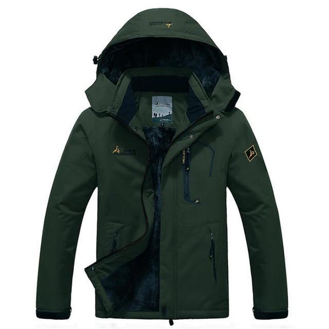 Premium Windproof Coat Men's Parka for Winter