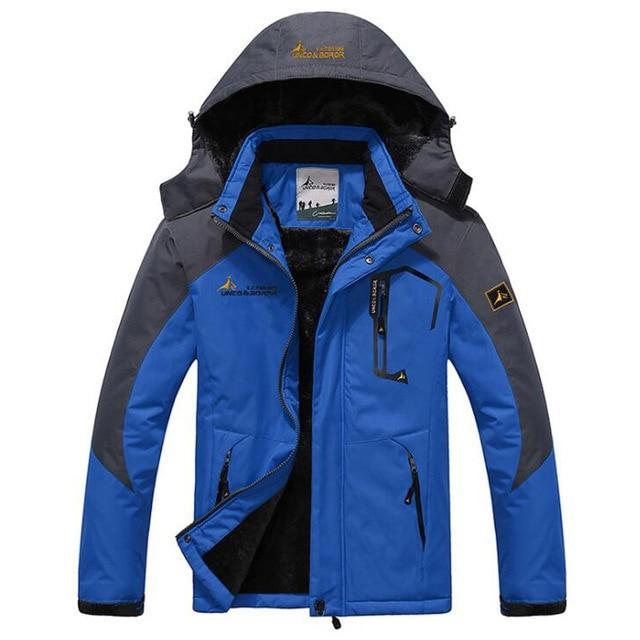 Premium Windproof Coat Men's Parka for Winter