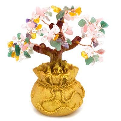 Feng Shui Citrine Money Tree Wealth Ornament