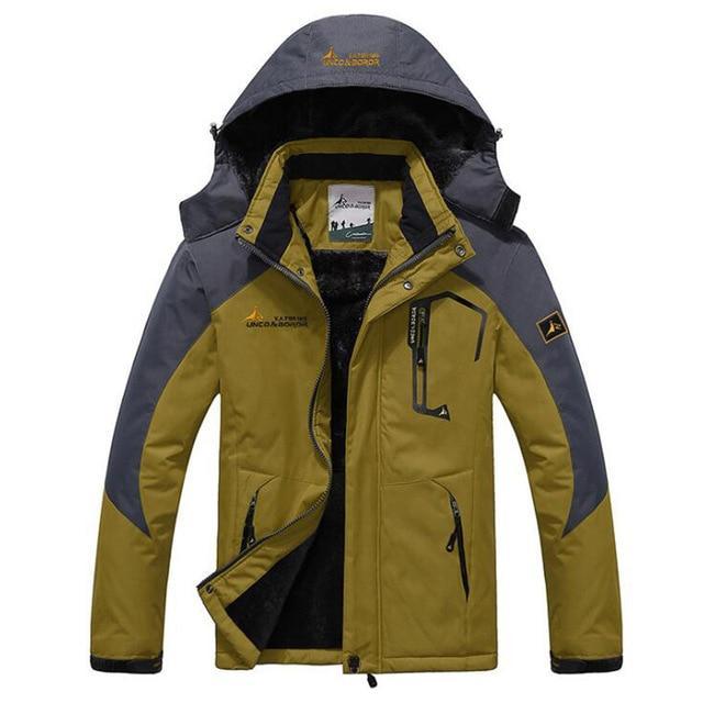 Premium Windproof Coat Men's Parka for Winter