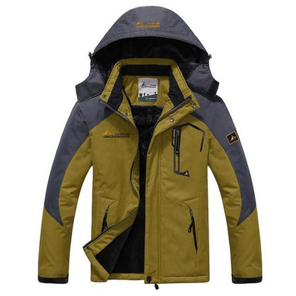 Premium Windproof Coat Men's Parka for Winter