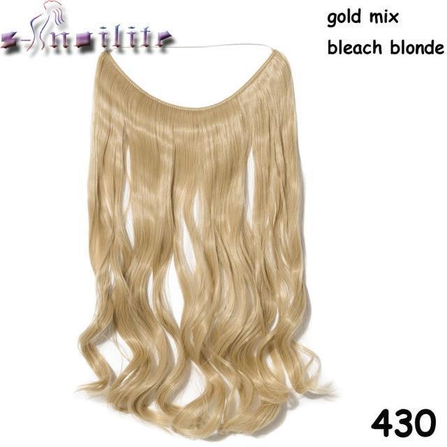 Invisible Halo Hair Extensions Silky Straight Hair