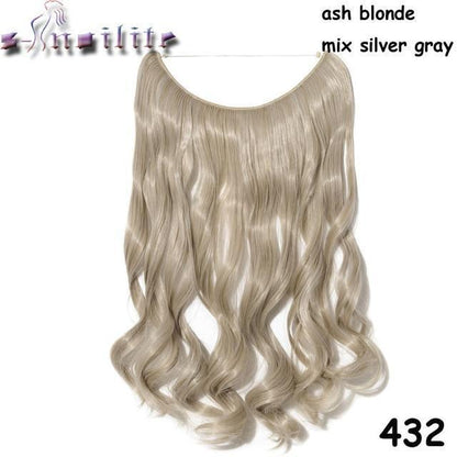 Invisible Halo Hair Extensions Silky Straight Hair