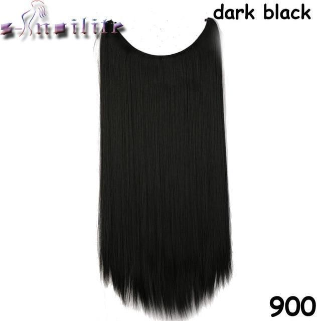 Invisible Halo Hair Extensions Silky Straight Hair