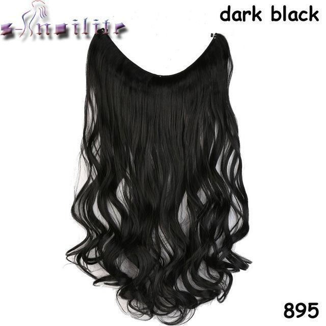 Invisible Halo Hair Extensions Silky Straight Hair