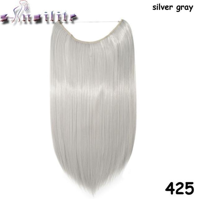 Invisible Halo Hair Extensions Silky Straight Hair