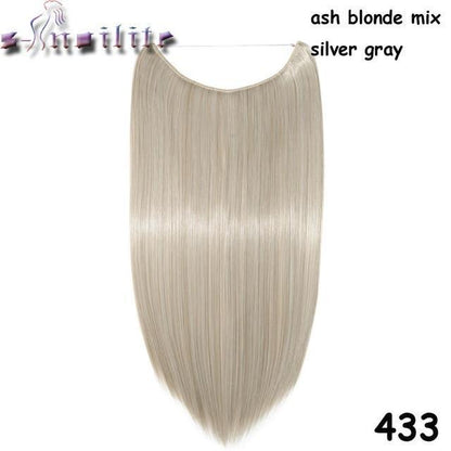 Invisible Halo Hair Extensions Silky Straight Hair