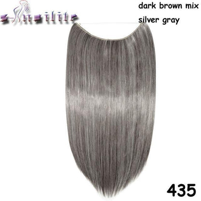 Invisible Halo Hair Extensions Silky Straight Hair