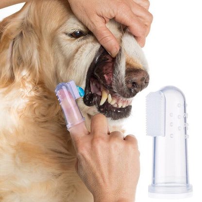 Super Soft Pet Teeth Care Finger Toothbrush