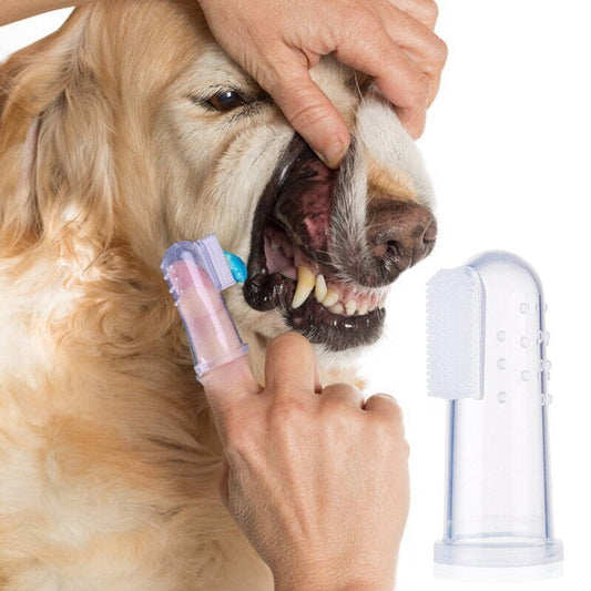 Super Soft Pet Teeth Care Finger Toothbrush