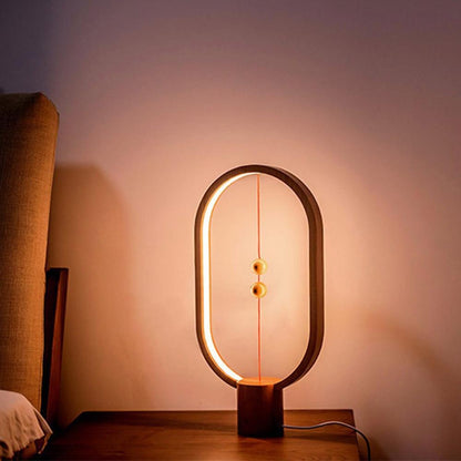Balance Modern LED Ellipse Magnetic Table Lamp