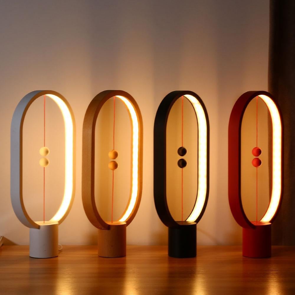 Balance Modern LED Ellipse Magnetic Table Lamp