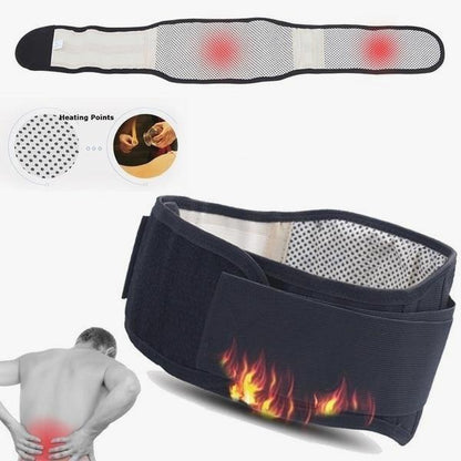 Self-Heating Magnetic Therapy Back Support